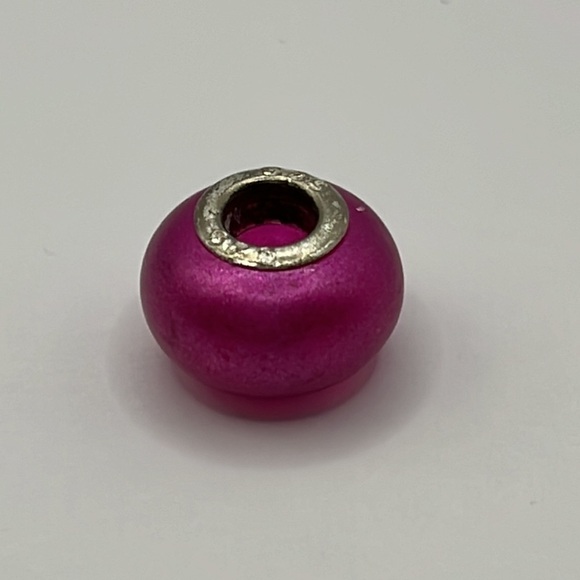 Sterling silver 925 charms Pink for slider bracelets. Pandora style Barbiecore - Picture 4 of 5